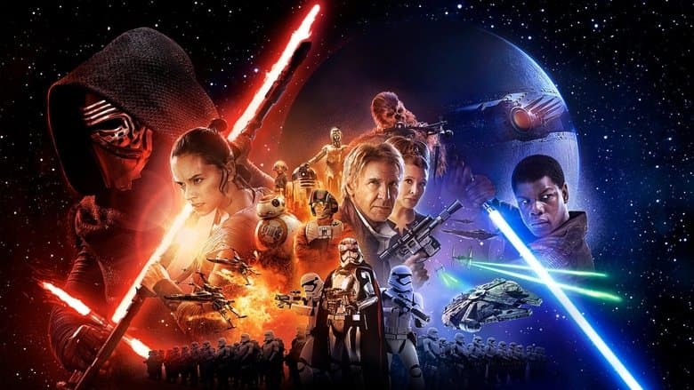 Backdrop from Star Wars: The Force Awakens