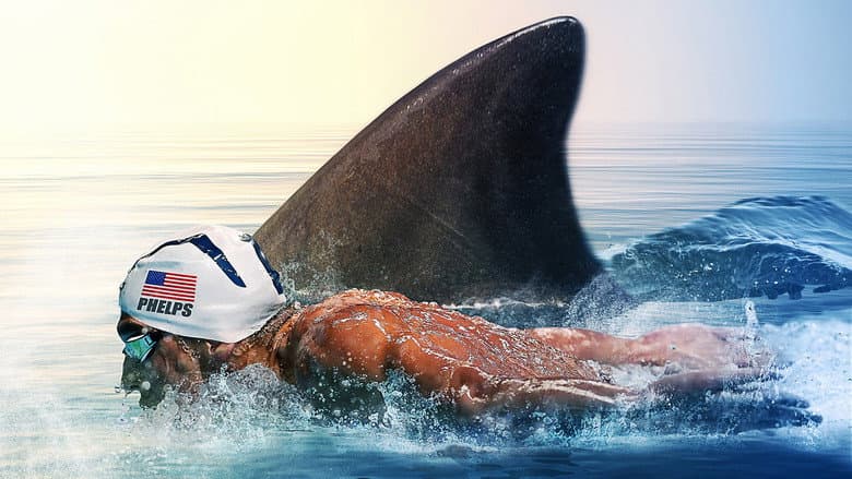 Backdrop from Phelps vs Shark