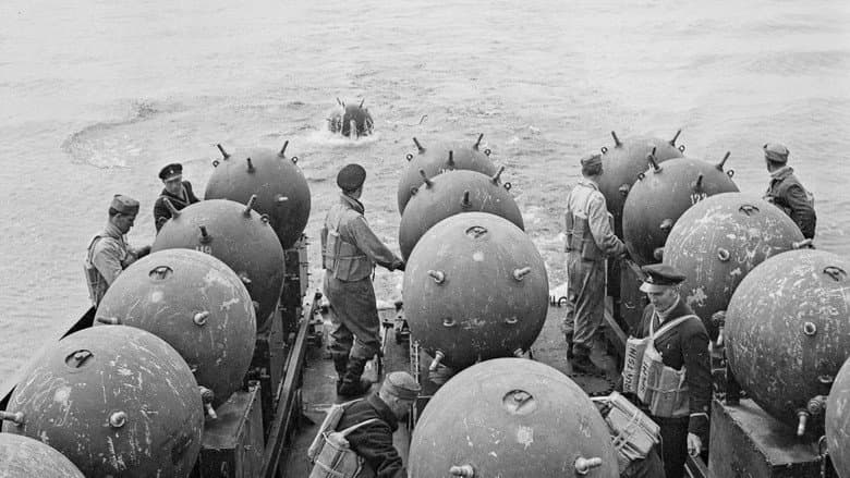 Backdrop from Leaving Tallinn. 1941