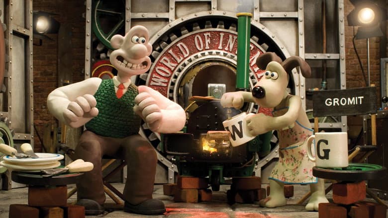 Backdrop from Wallace & Gromit's World of Invention