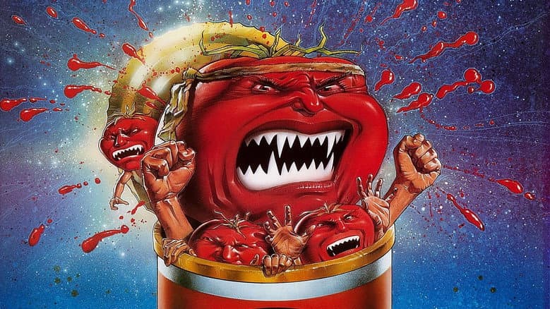Backdrop from Return of the Killer Tomatoes!