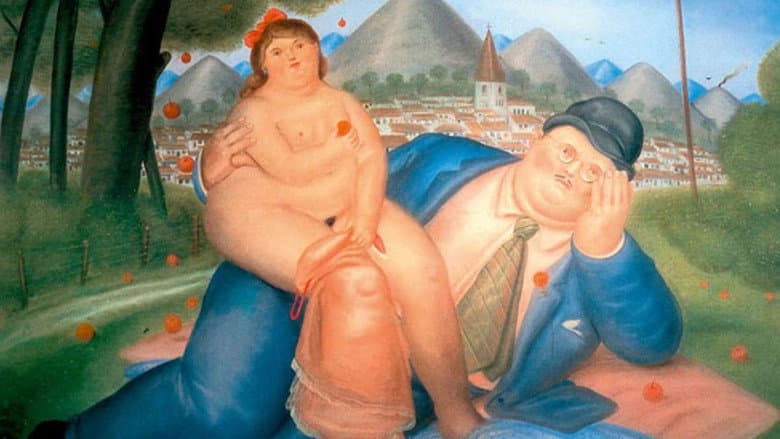 Backdrop from Botero Born in Medellin