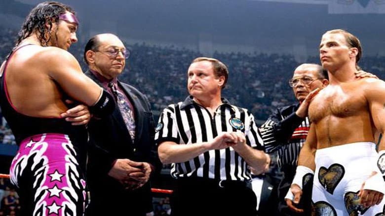 Backdrop from Greatest Rivalries: Shawn Michaels vs Bret Hart