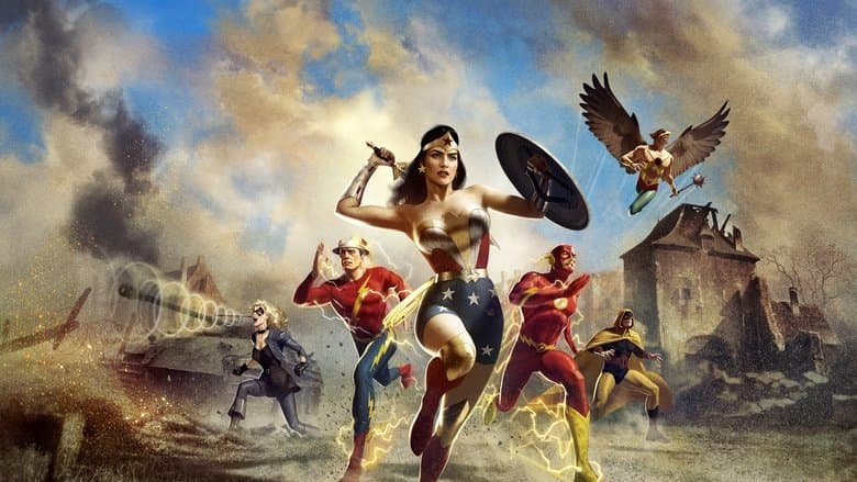 Backdrop from Justice Society: World War II