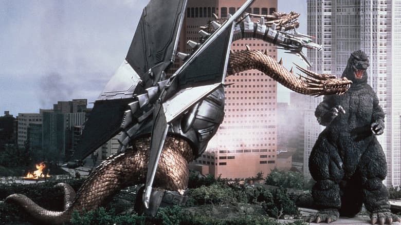 Backdrop from Godzilla vs. King Ghidorah