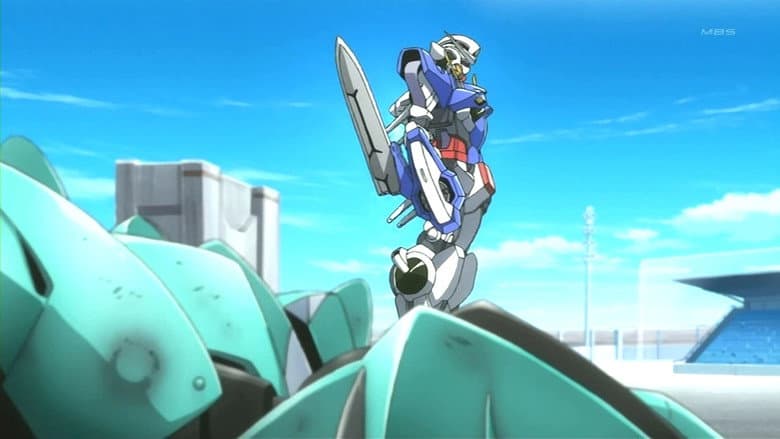 Backdrop from Mobile Suit Gundam 00 Special Edition I: Celestial Being