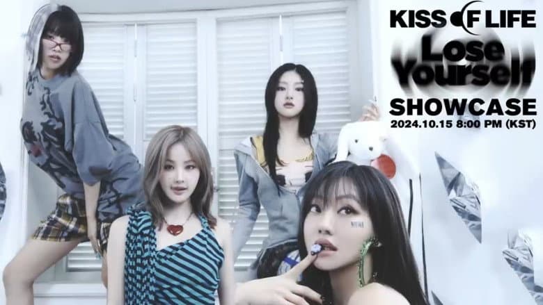 Backdrop from KISS OF LIFE 3rd Mini Album [Lose Yourself] Fan Showcase Live