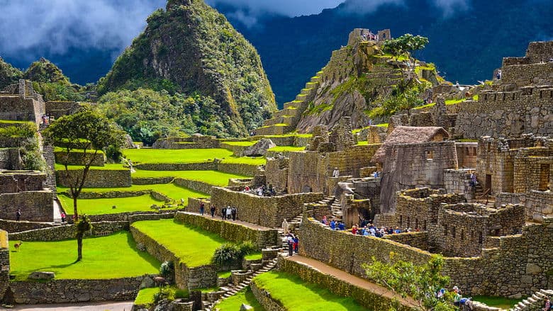 Backdrop from The Lost City Of Machu Picchu
