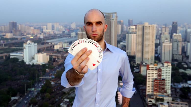 Backdrop from Card Shark
