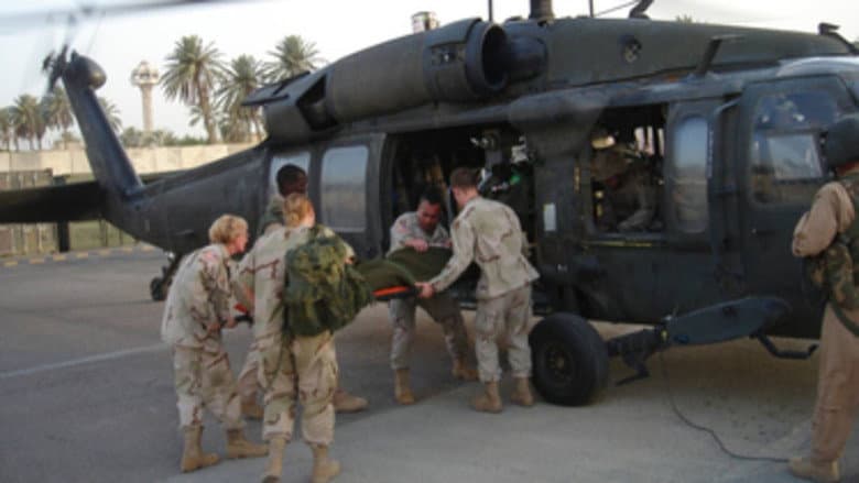 Backdrop from Baghdad ER