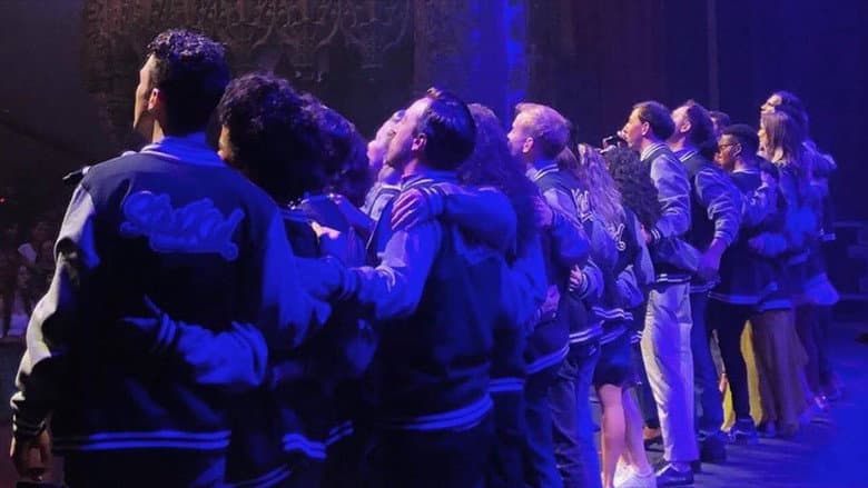 Backdrop from StarKid Homecoming