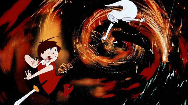 Backdrop from Jack and the Witch