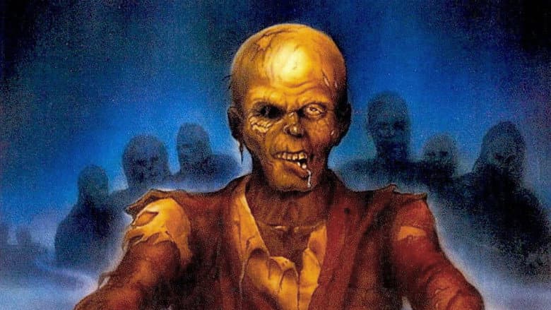 Backdrop from Night of the Zombies