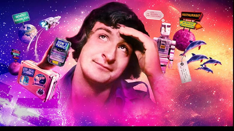 Backdrop from Douglas Adams: The Man Who Imagined Our Future