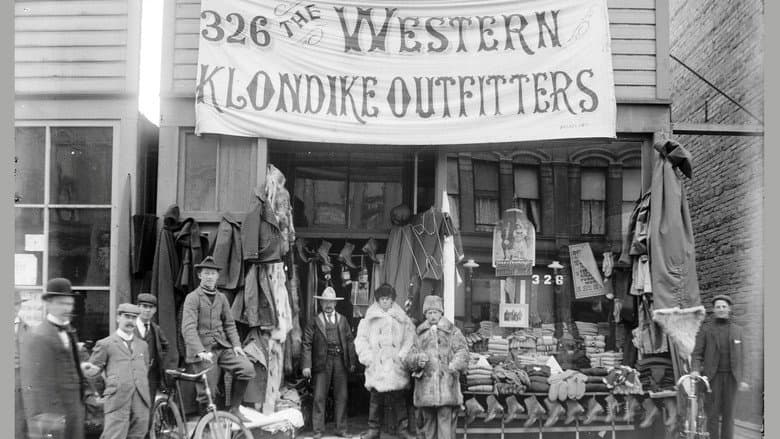 Backdrop from The Klondike Gold Rush