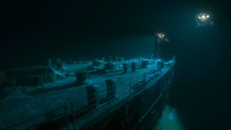 Backdrop from Titanic: 100 Years in 3D