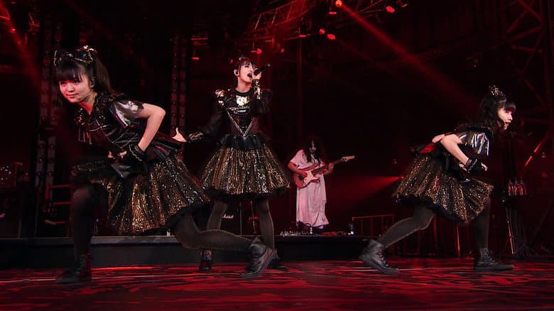 Backdrop from BABYMETAL: Live At Tokyo Dome