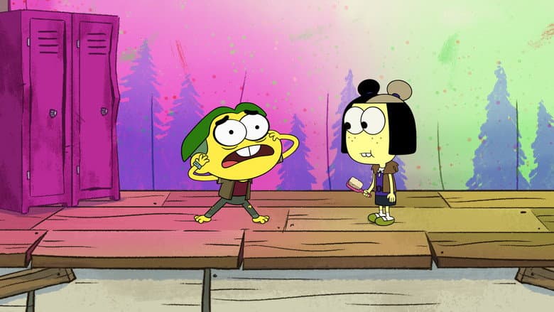 Backdrop from ZOMBI-Thon with Big City Greens