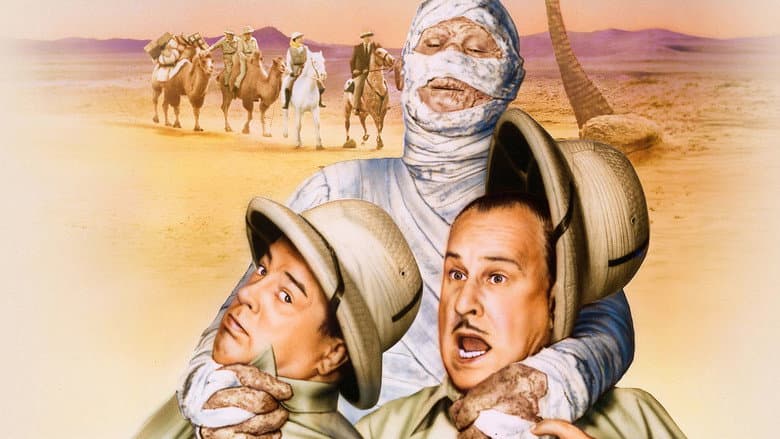 Backdrop from Abbott and Costello Meet the Mummy