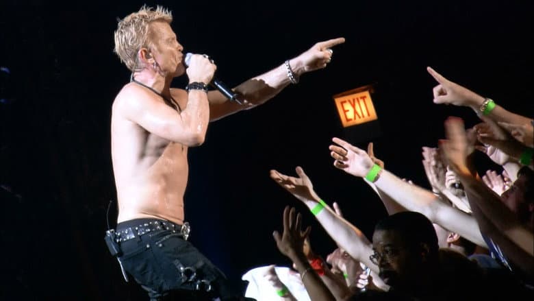 Backdrop from Billy Idol: In Super Overdrive Live