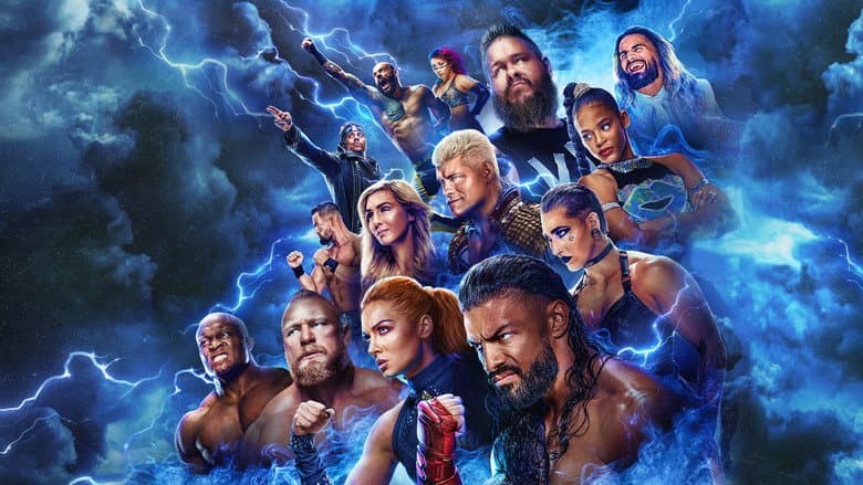 Backdrop from WWE Royal Rumble 2023