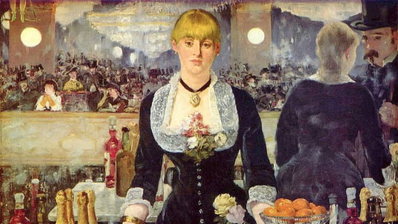 Backdrop from Manet: Portraying Life