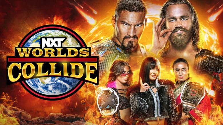 Backdrop from NXT Worlds Collide 2022