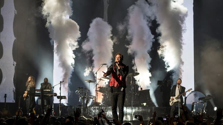 Backdrop from Imagine Dragons: Smoke + Mirrors Live