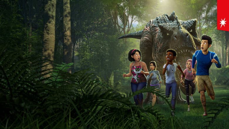 Backdrop from Jurassic World Camp Cretaceous: Hidden Adventure
