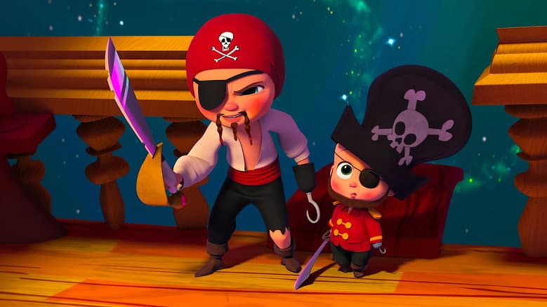 Кадр із фільму «The Boss Baby and Tim's Treasure Hunt Through Time»