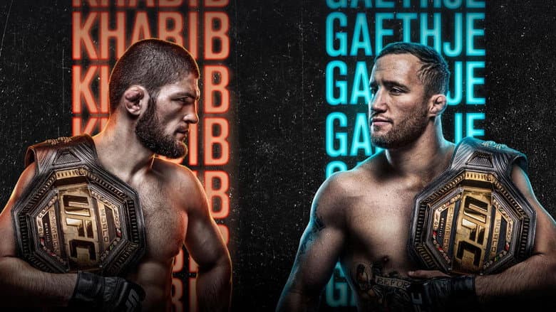 Backdrop from UFC 254: Khabib vs. Gaethje