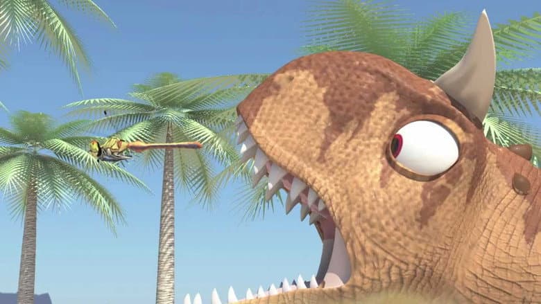 Backdrop from Carnotaurus