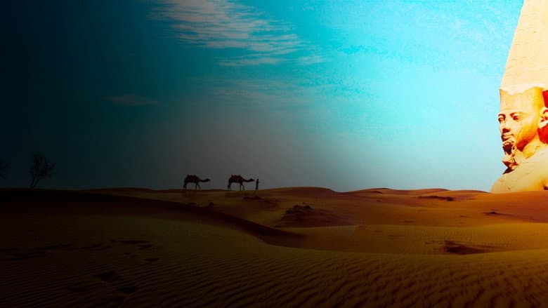 Backdrop from Toutankhamon, les Secrets du Pharaon