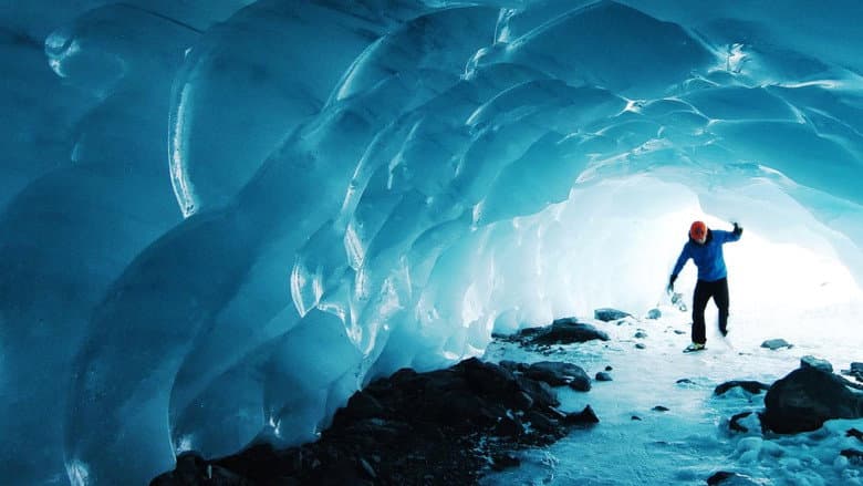 Backdrop from The Last Glaciers
