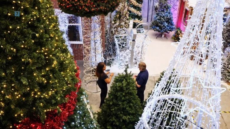 Backdrop from Deck the Halls: The Luxury Christmas Decorators
