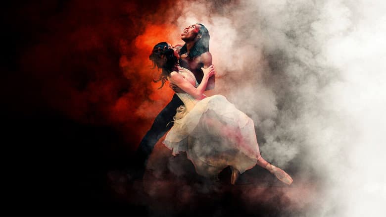Backdrop from Dracula Live