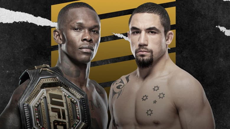Backdrop from UFC 271: Adesanya vs. Whittaker 2