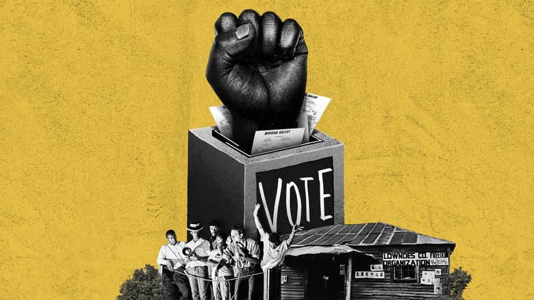 Backdrop from Lowndes County and the Road to Black Power