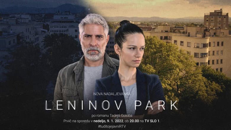 Backdrop from Lenin's Park