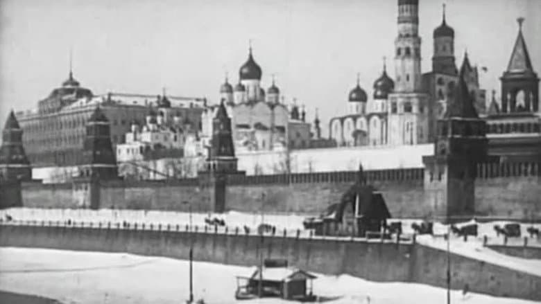 Backdrop from Moscow Clad in Snow