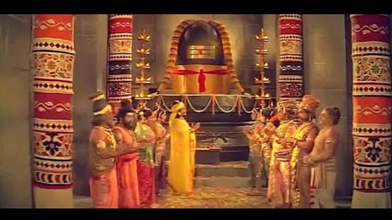 Backdrop from Rajaraja Cholan