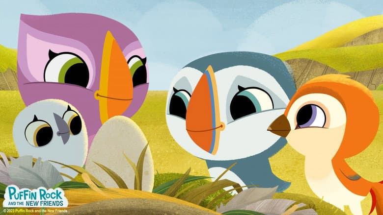 Backdrop from Puffin Rock and the New Friends
