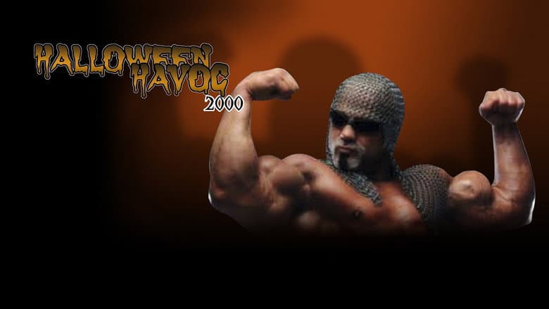 Backdrop from WCW Halloween Havoc 2000