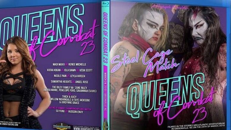 Backdrop from Queens Of Combat QOC 23