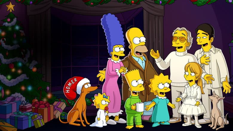 Backdrop from The Simpsons Meet the Bocellis in "Feliz Navidad"