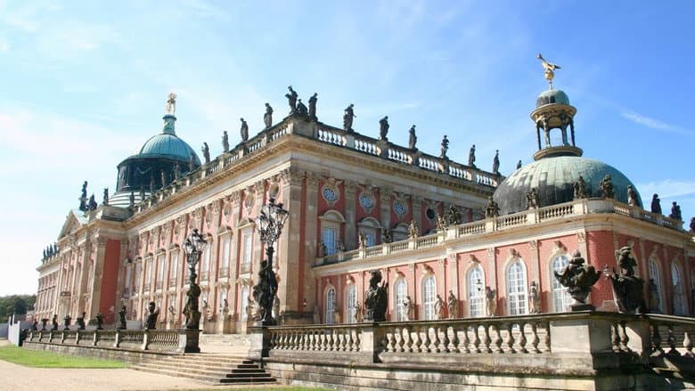 Backdrop from Sanssouci, Friedrichs Paradies
