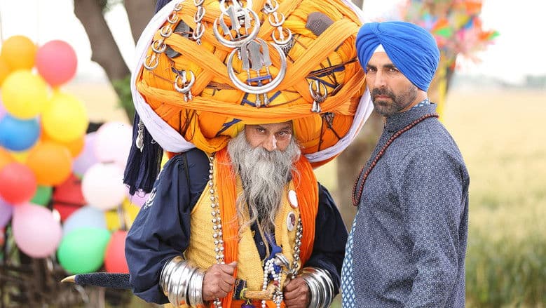 Backdrop from Singh Is Bliing