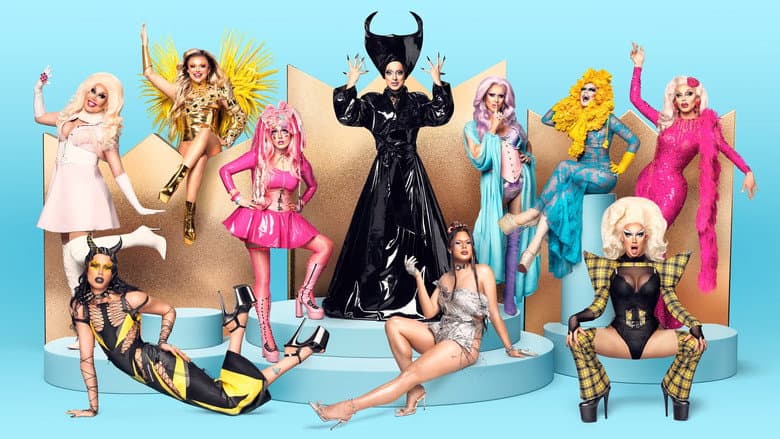 Backdrop from Drag Race Sverige