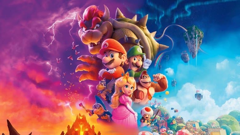 Backdrop from The Super Mario Bros. Movie