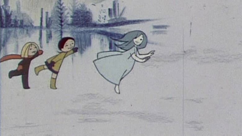 Backdrop from La petite fille de neige